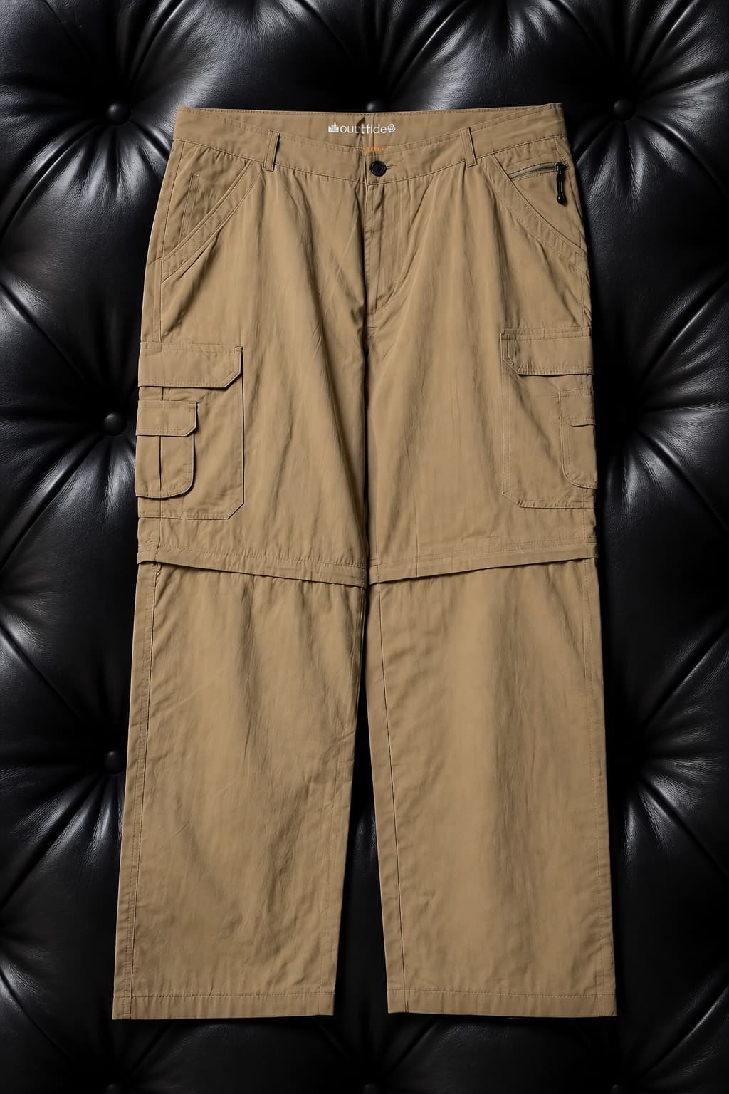 pantalon cargo couleur kaki