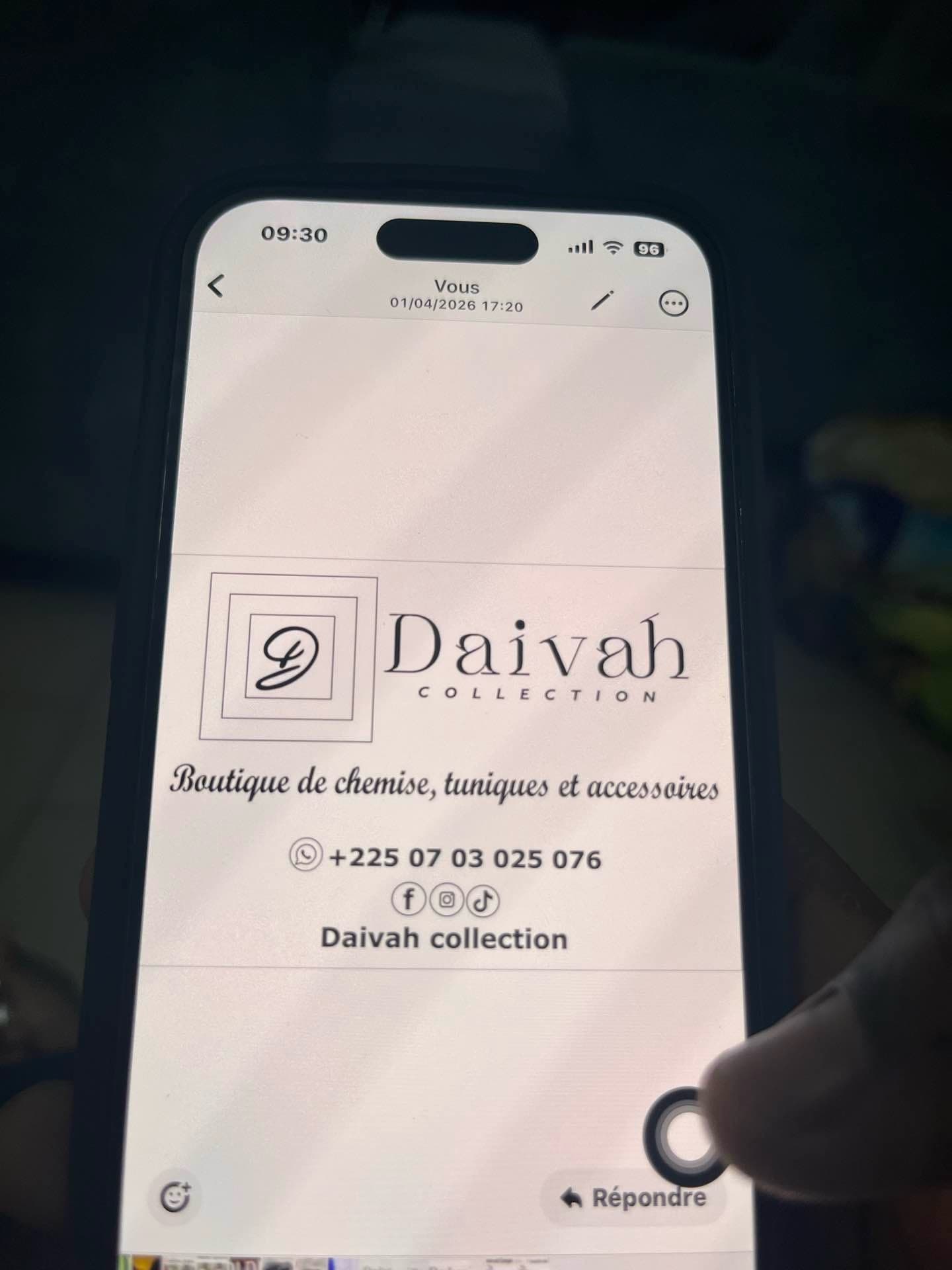 sachets DAIVAH