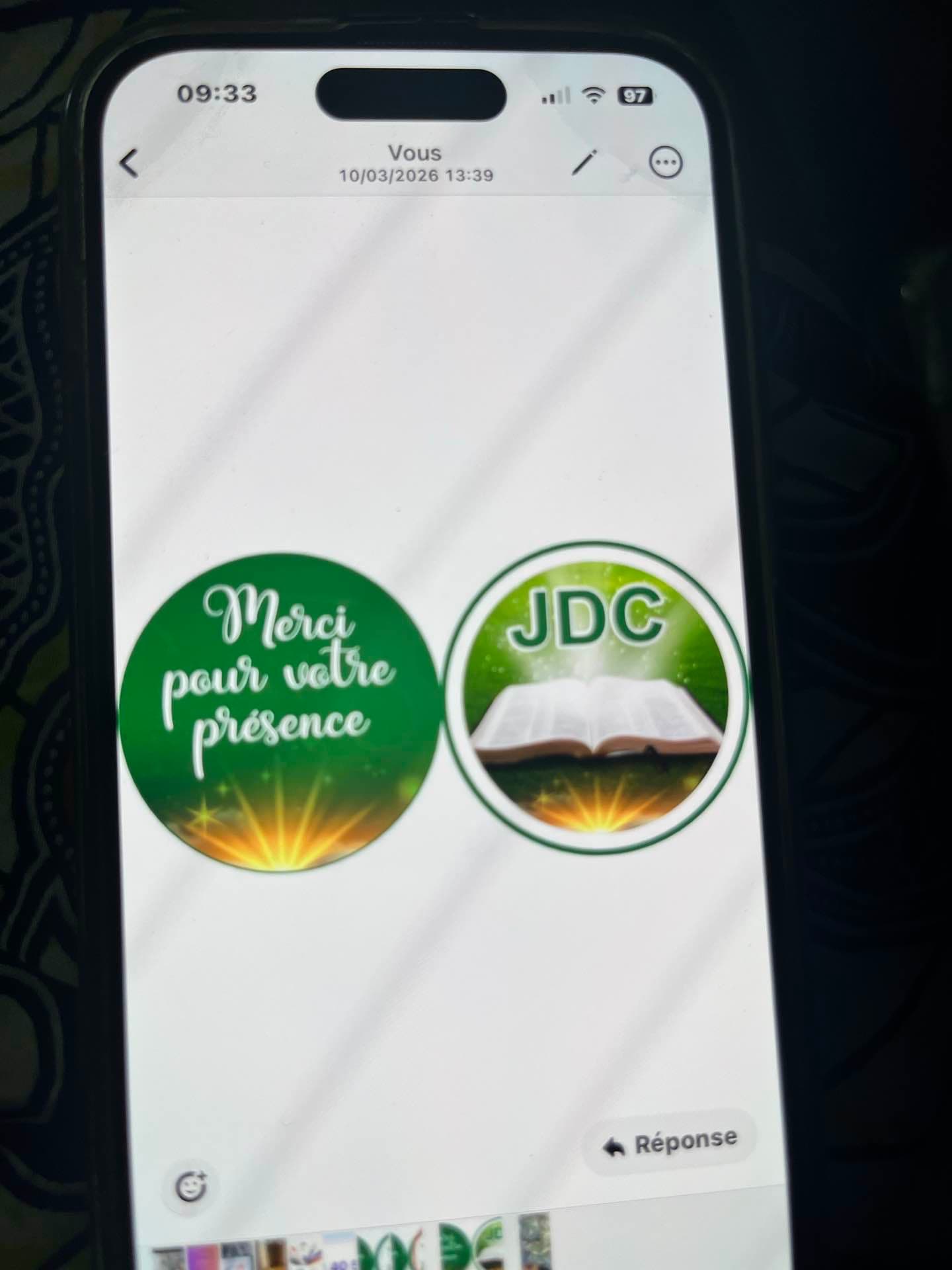 porte clé JDC