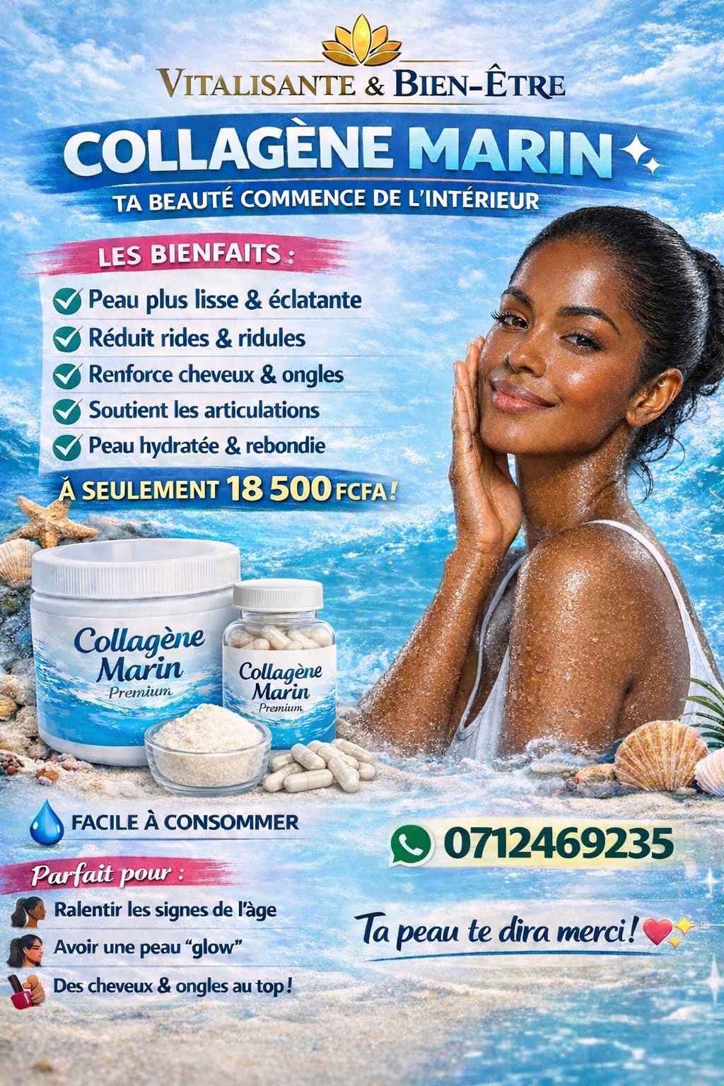 COLLAGÈNE MARIN