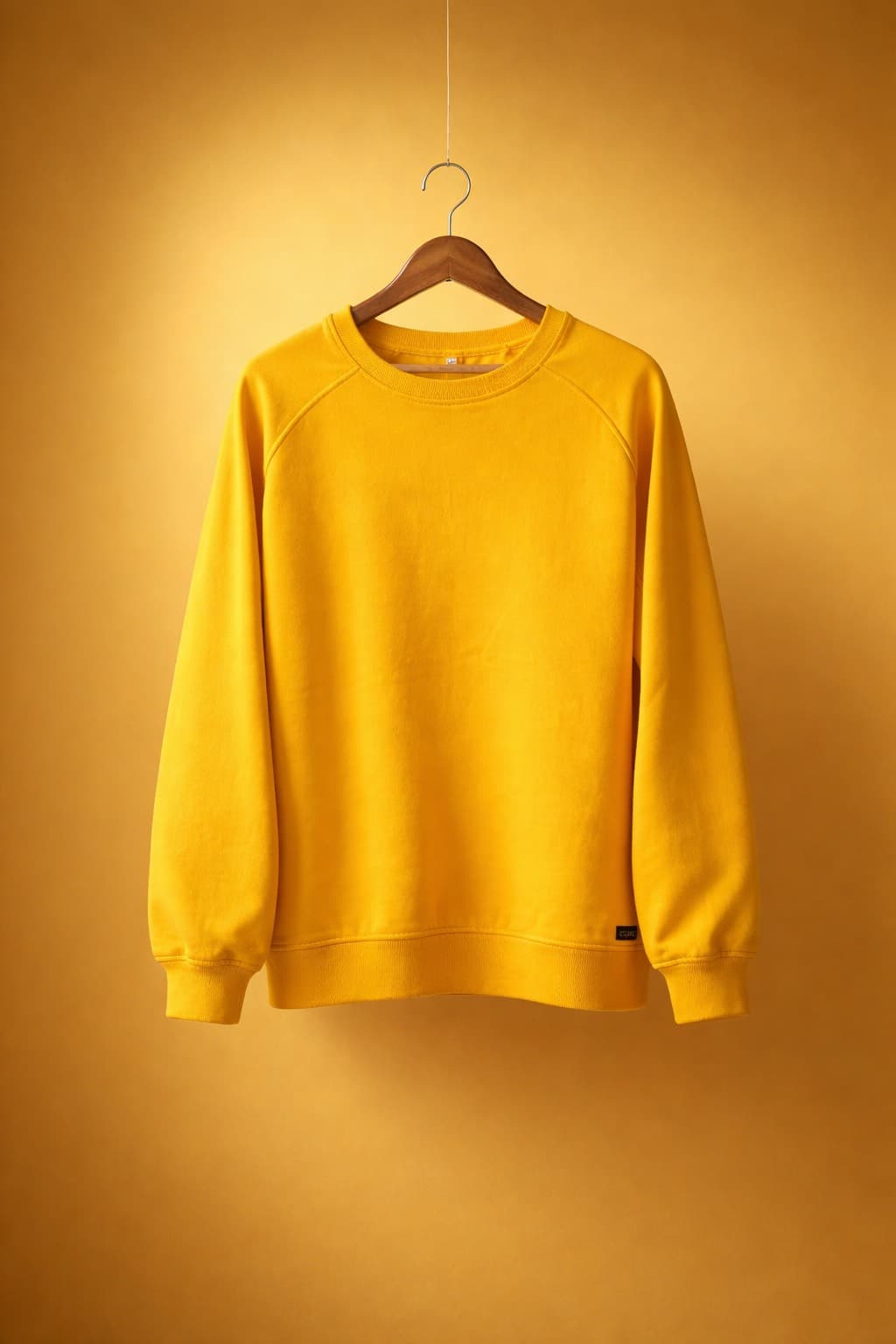 pull-over jaune