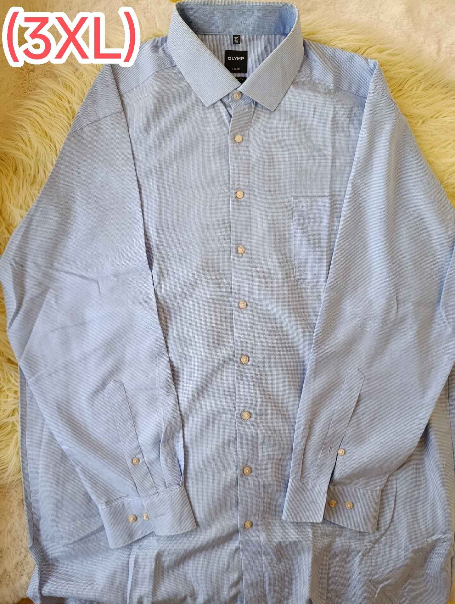 chemise bleue claire taille 3XL