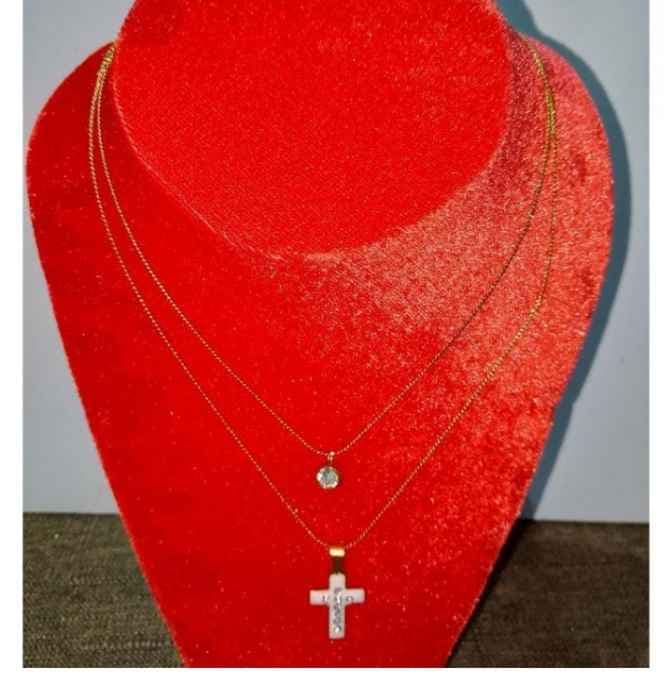 chaines double  inoxydables
