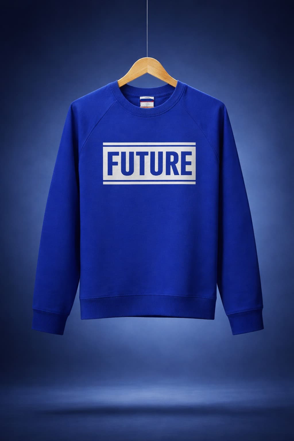 pull-over bleu FUTURE