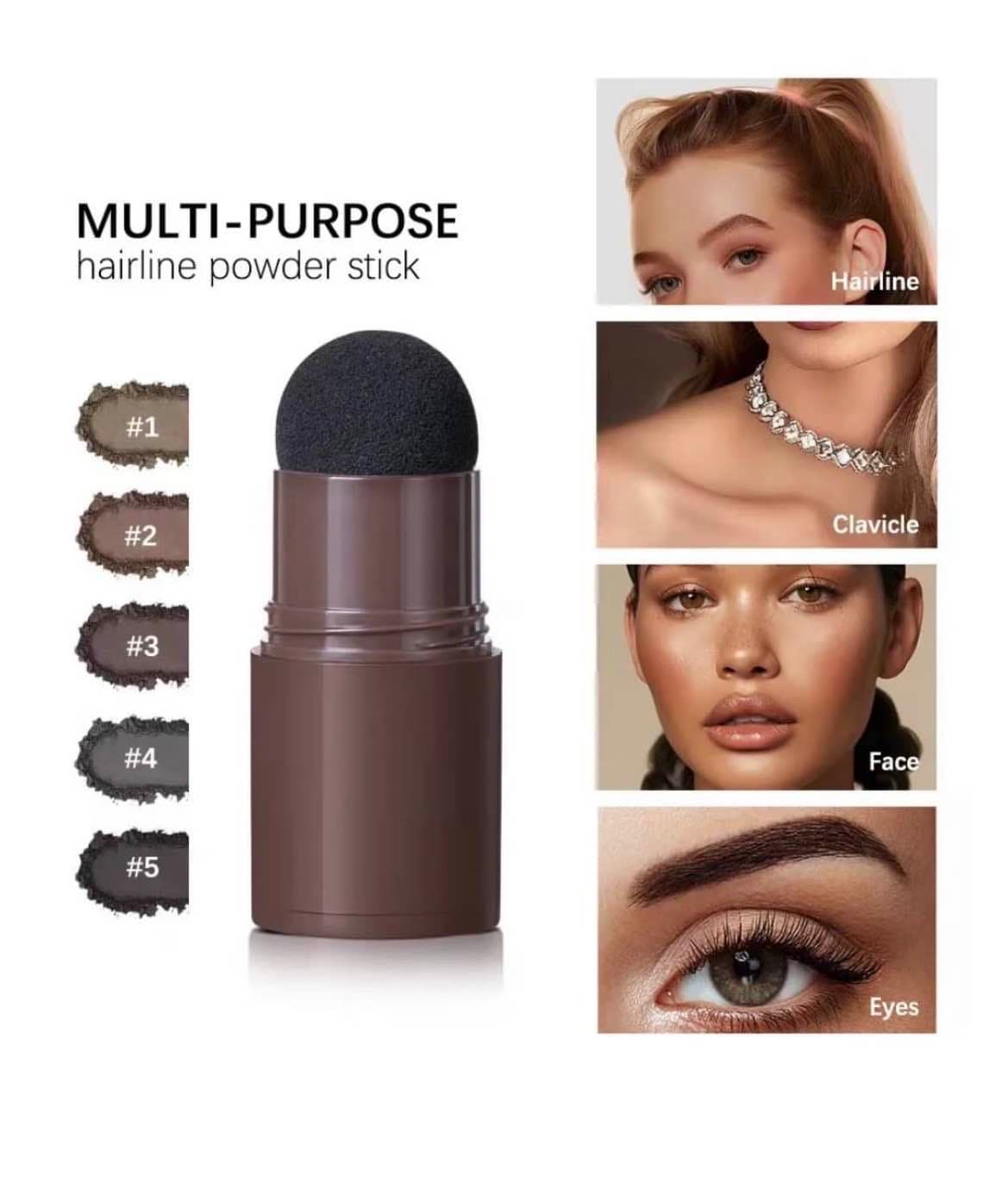 tampon a sourcil MARRON