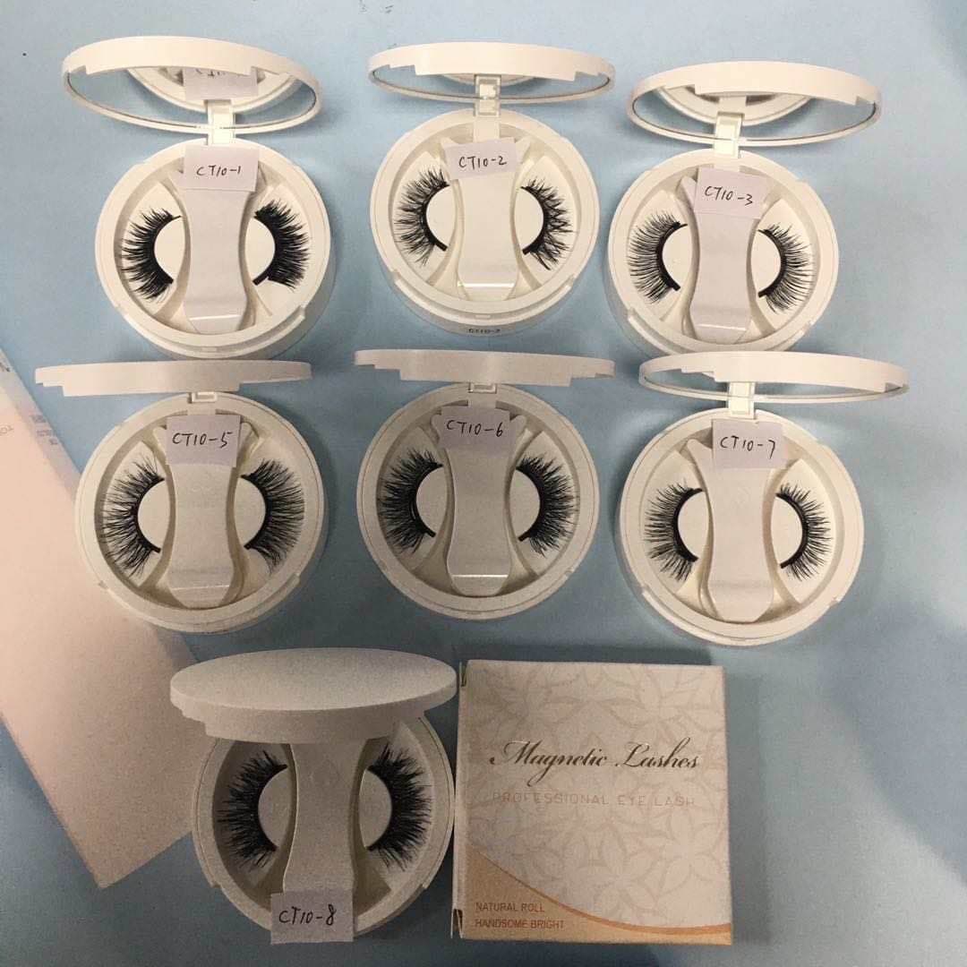 ✨ Faux Cils Magnétiques 2 en 1 avec Applicateur – Regard Intense en 5 Secondes !
