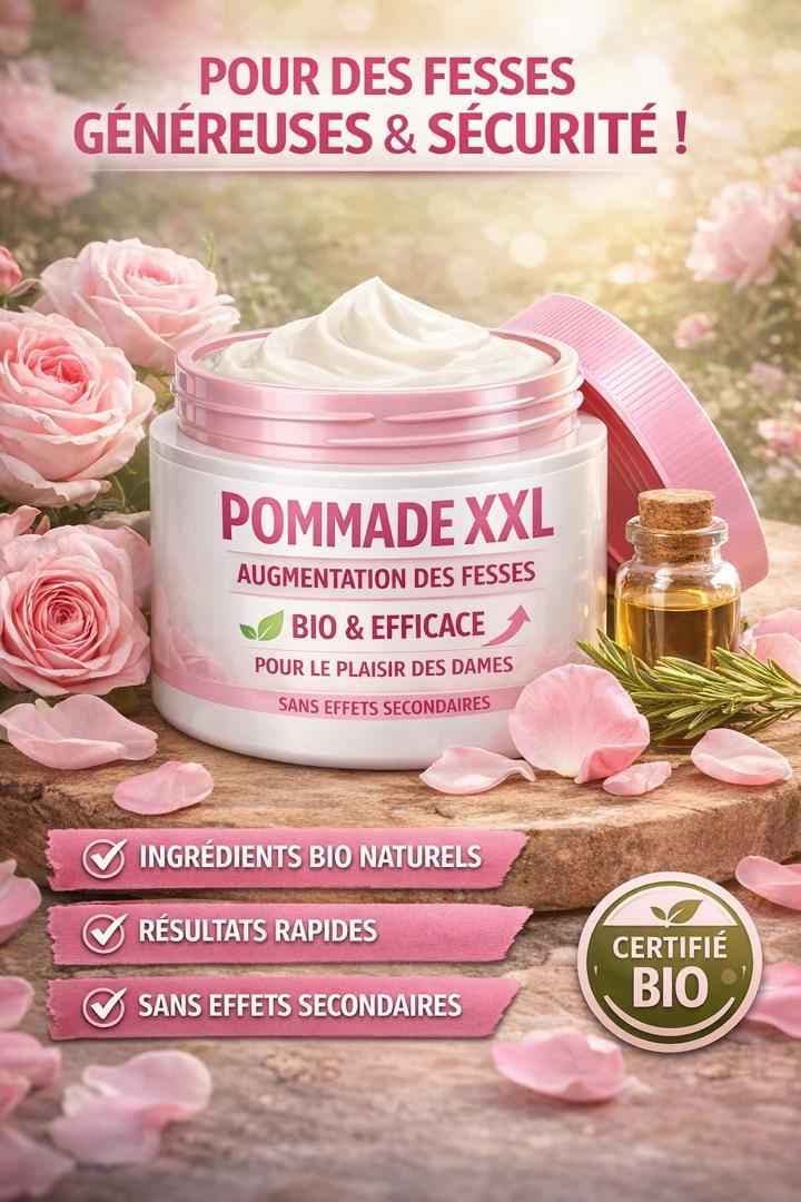 Pommade XXL : Courbe féminine naturelle