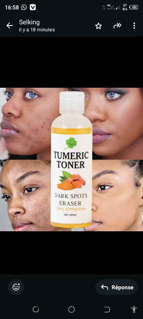 Tumeric toner 