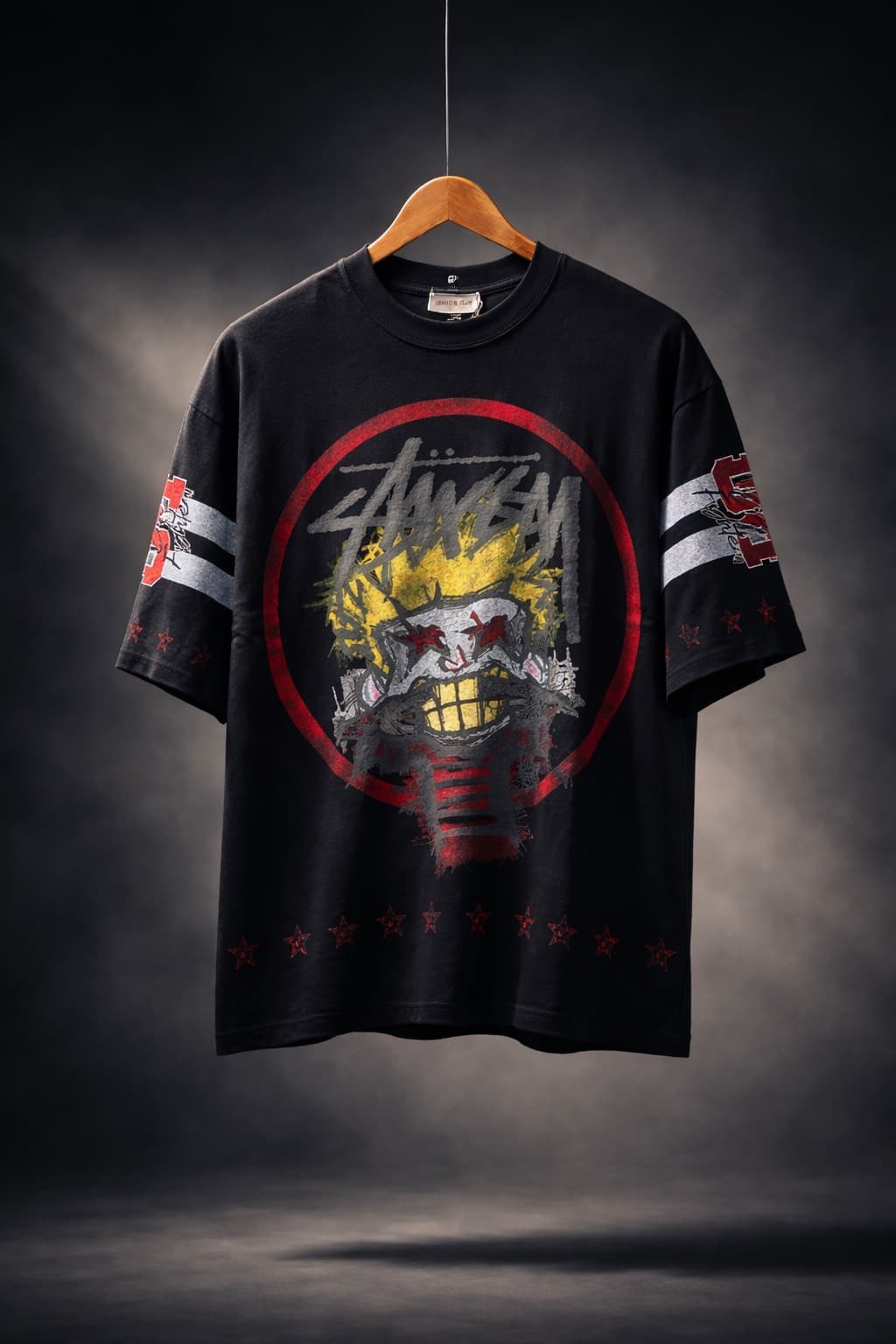 T-shirt noir streetwear