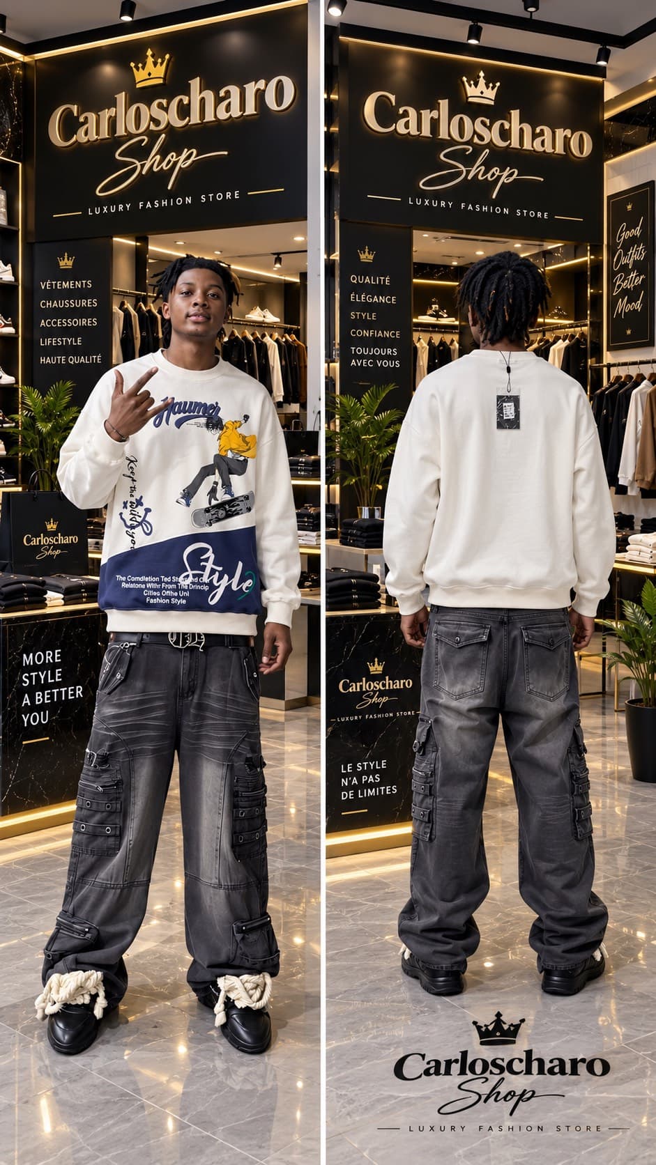 pull-over streetwear Fashion