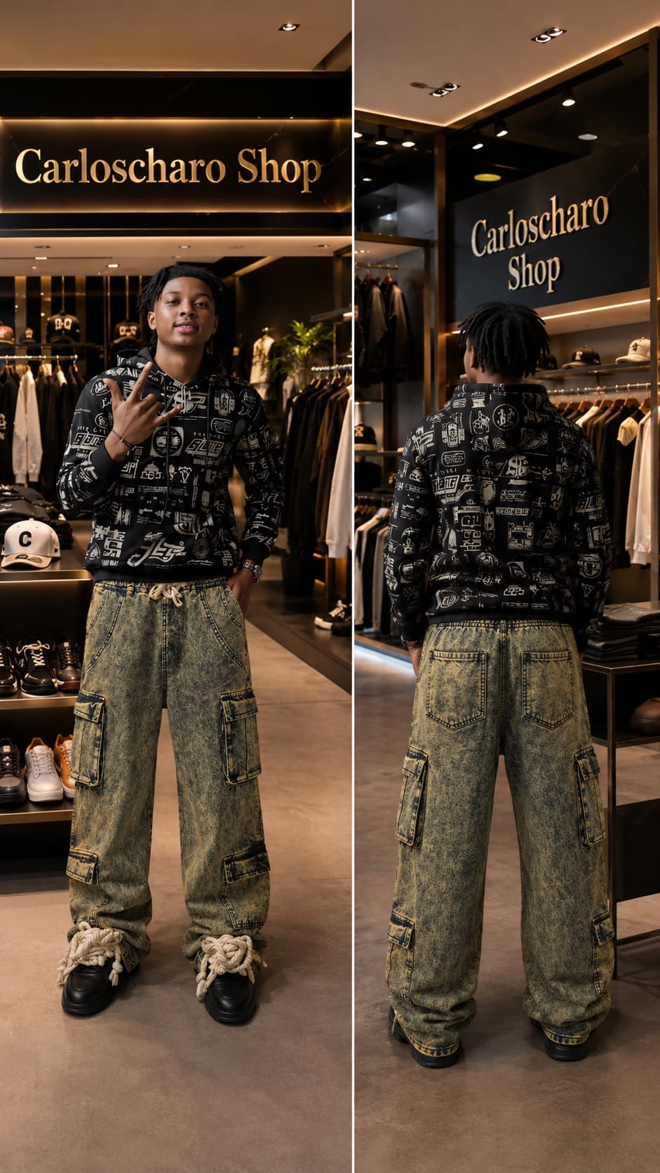 pantalon jean baggy