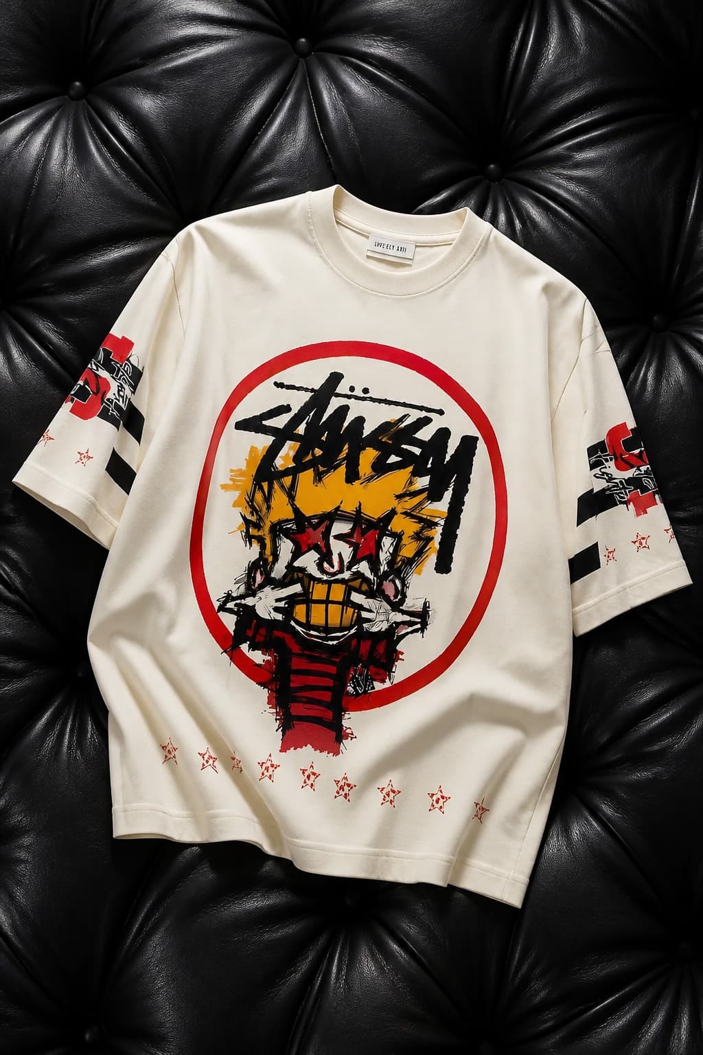 t-shirt streetwear jaune