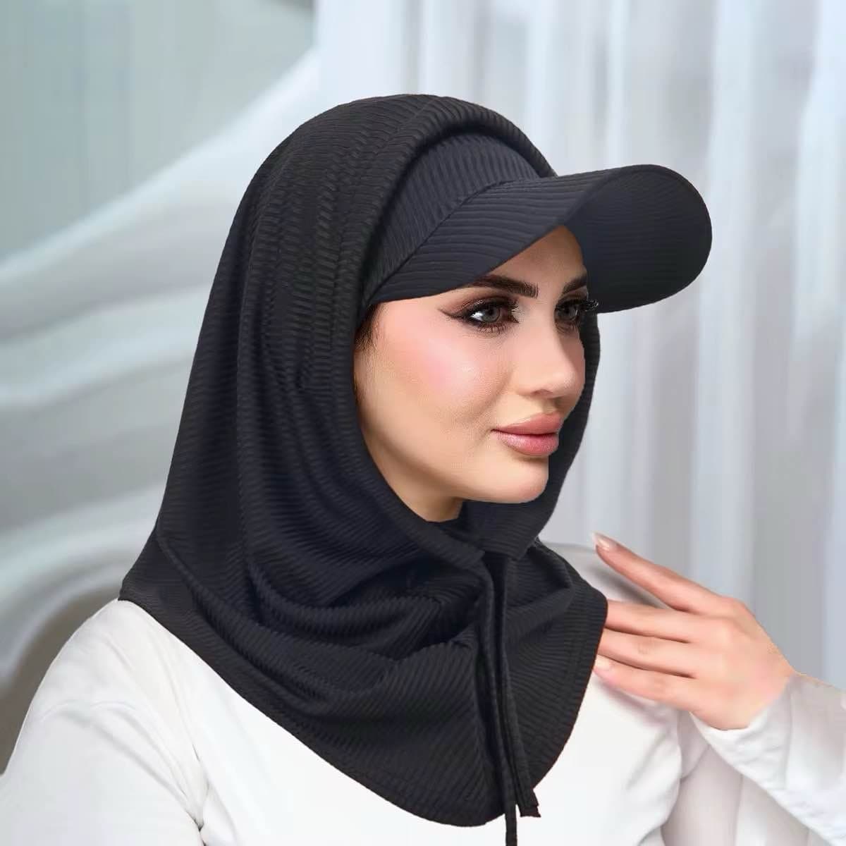 TURBAN COULEUR NOIR
