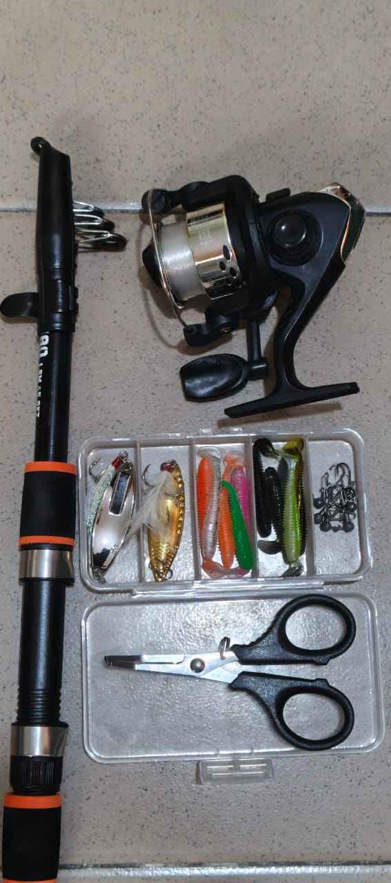Kit de Pêche Télescopique