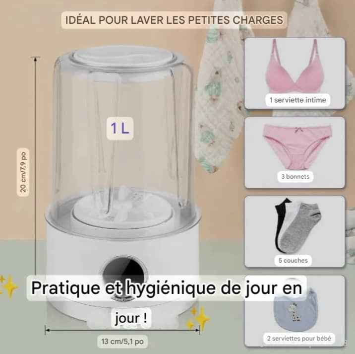 Mini machine à laver