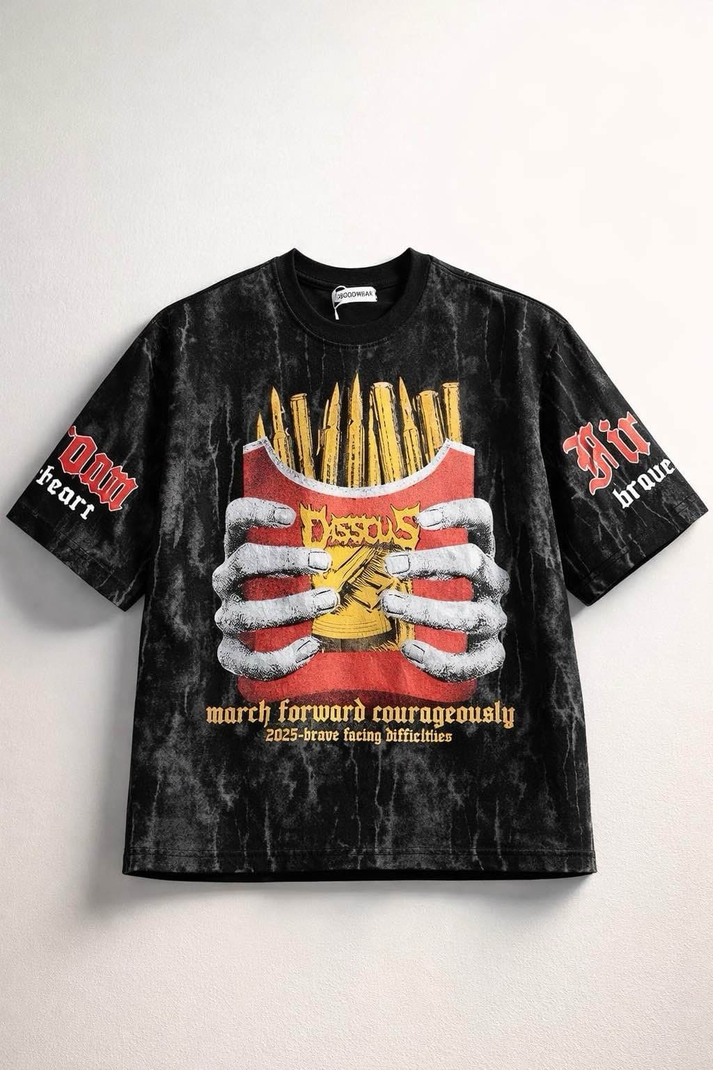 t-shirt cargo streetwear