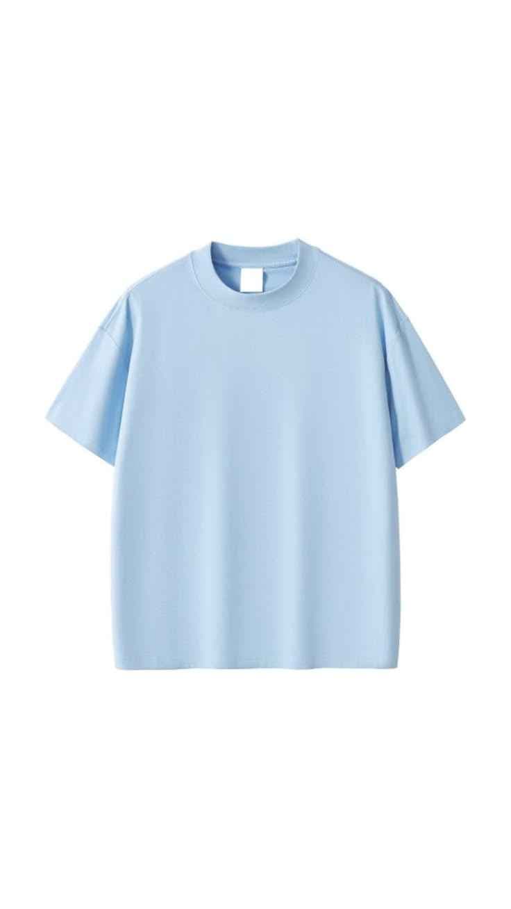 T-SHIRT BLEU CIEL