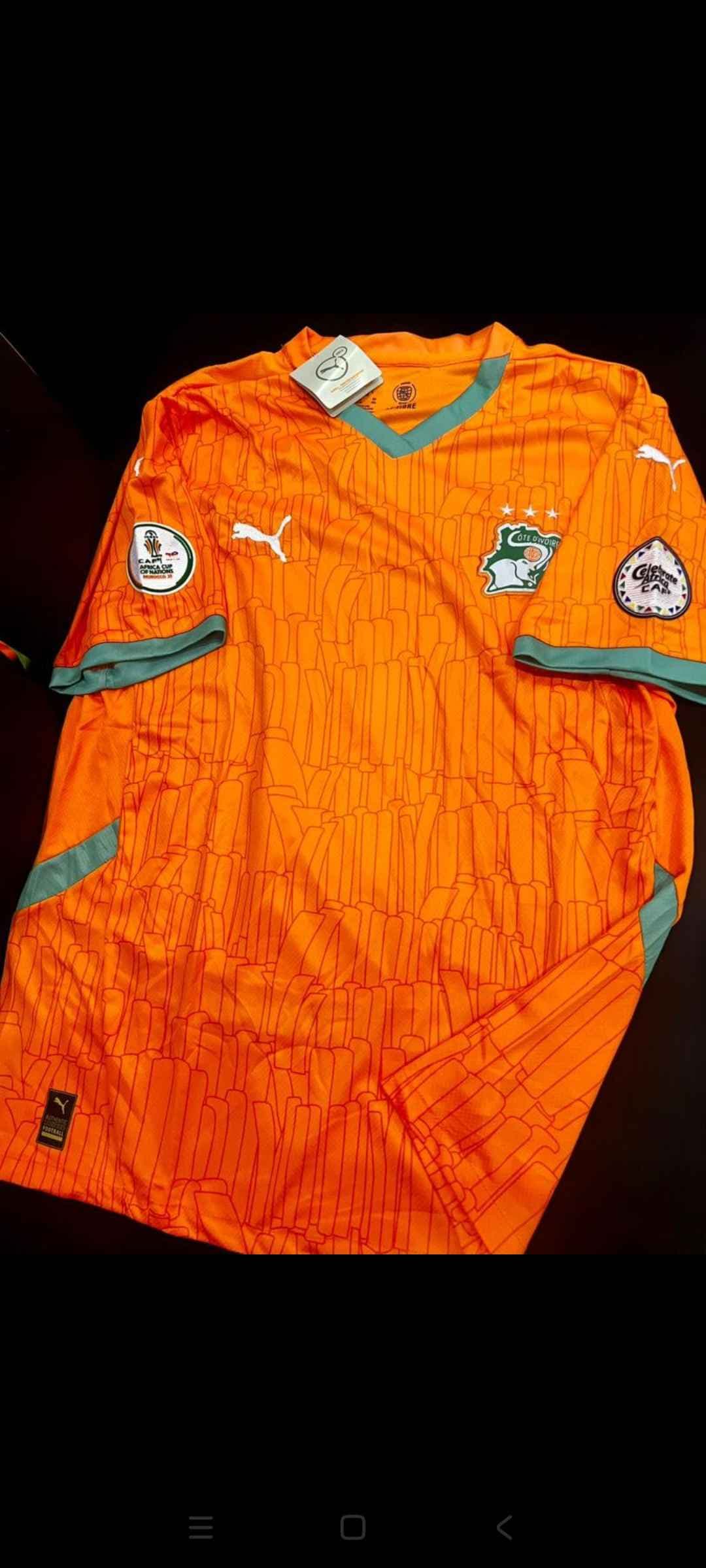 maillot côte d'ivoire