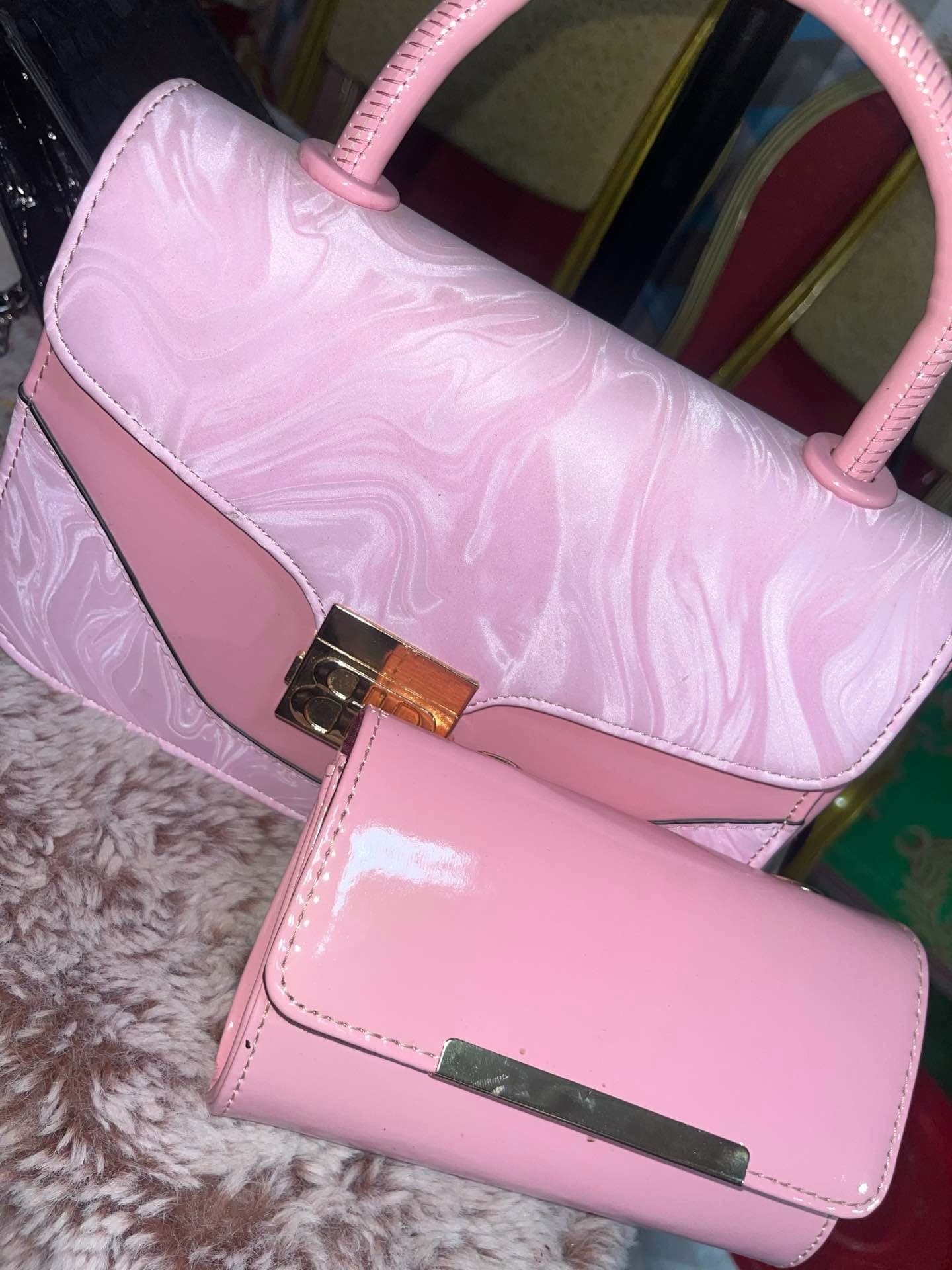 sac à main rose