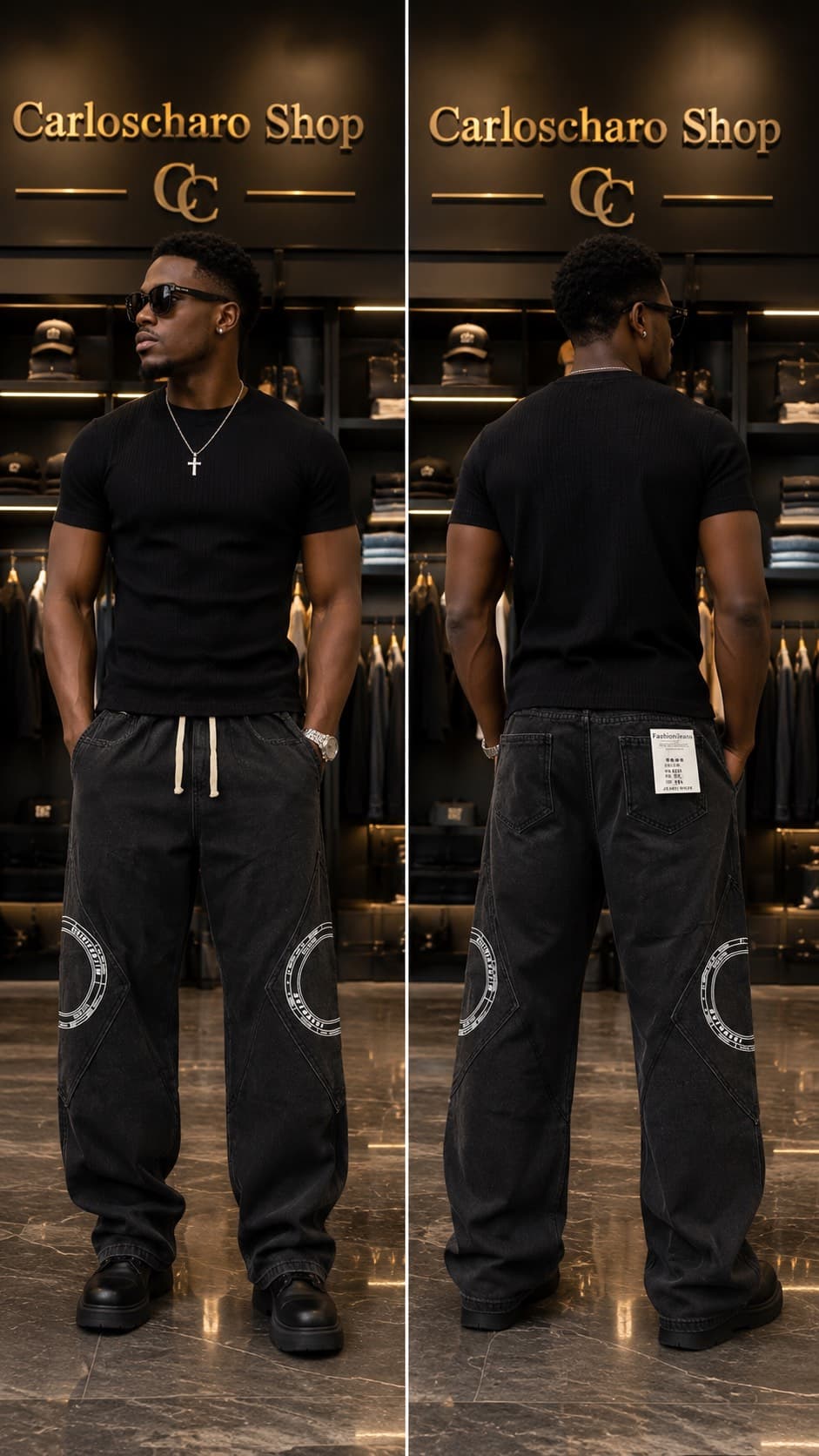 pantaloon jean baggy