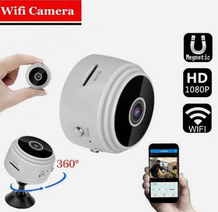 Mini Camera Espion WiFi 1080P - Sans Fil Avec Carte SD