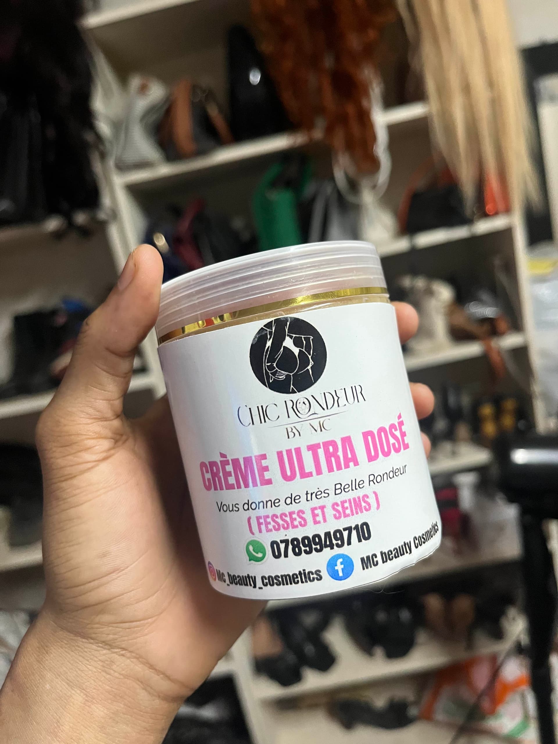 crème fessier 