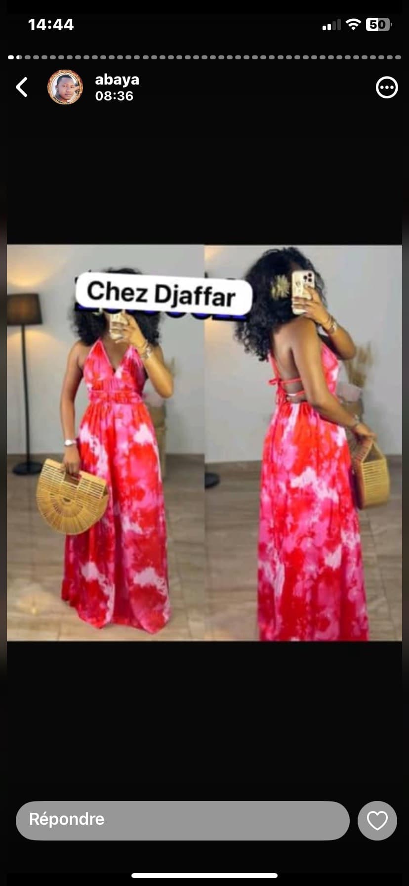 robe décolleté