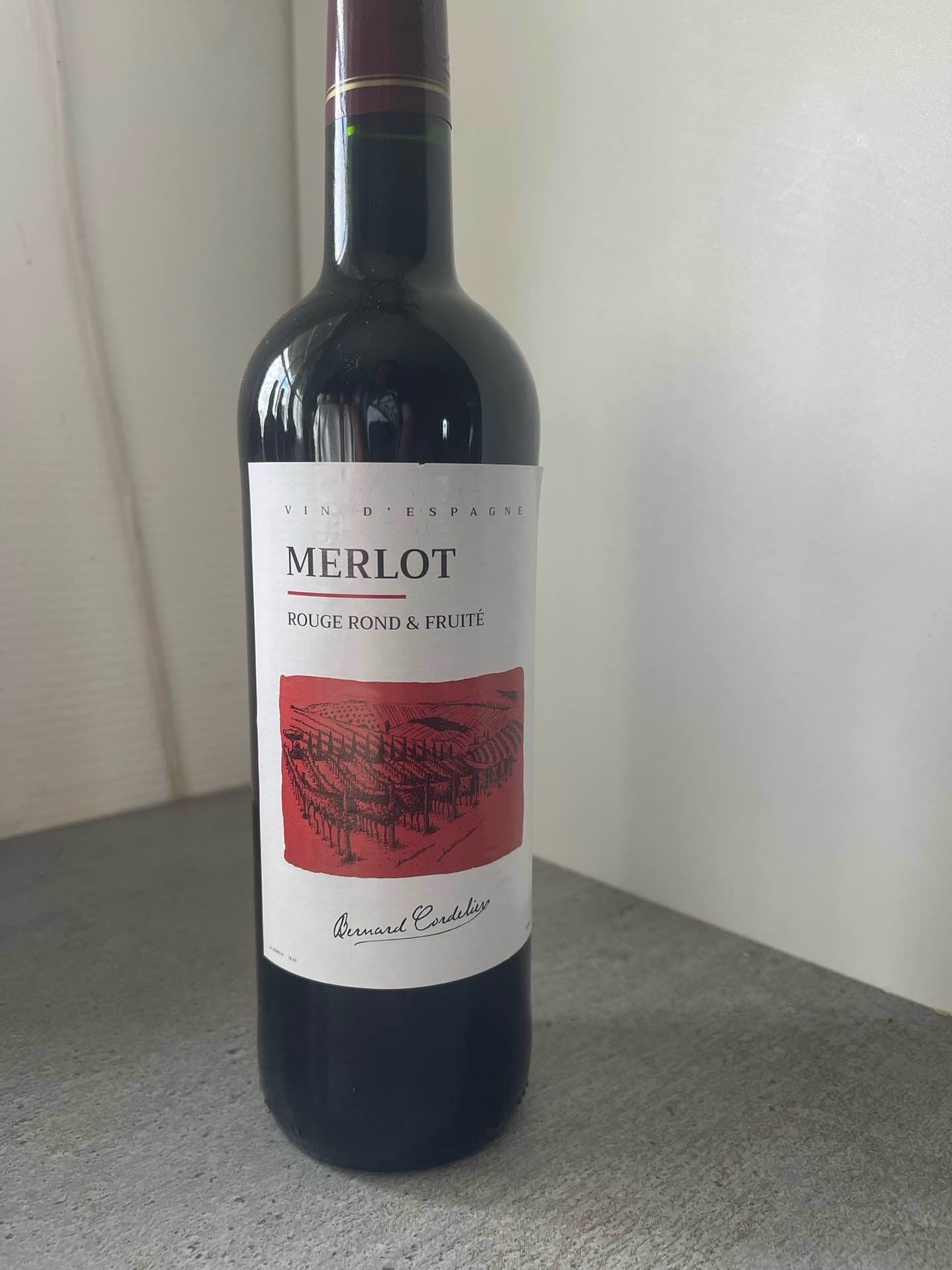 Merlot vin rouge