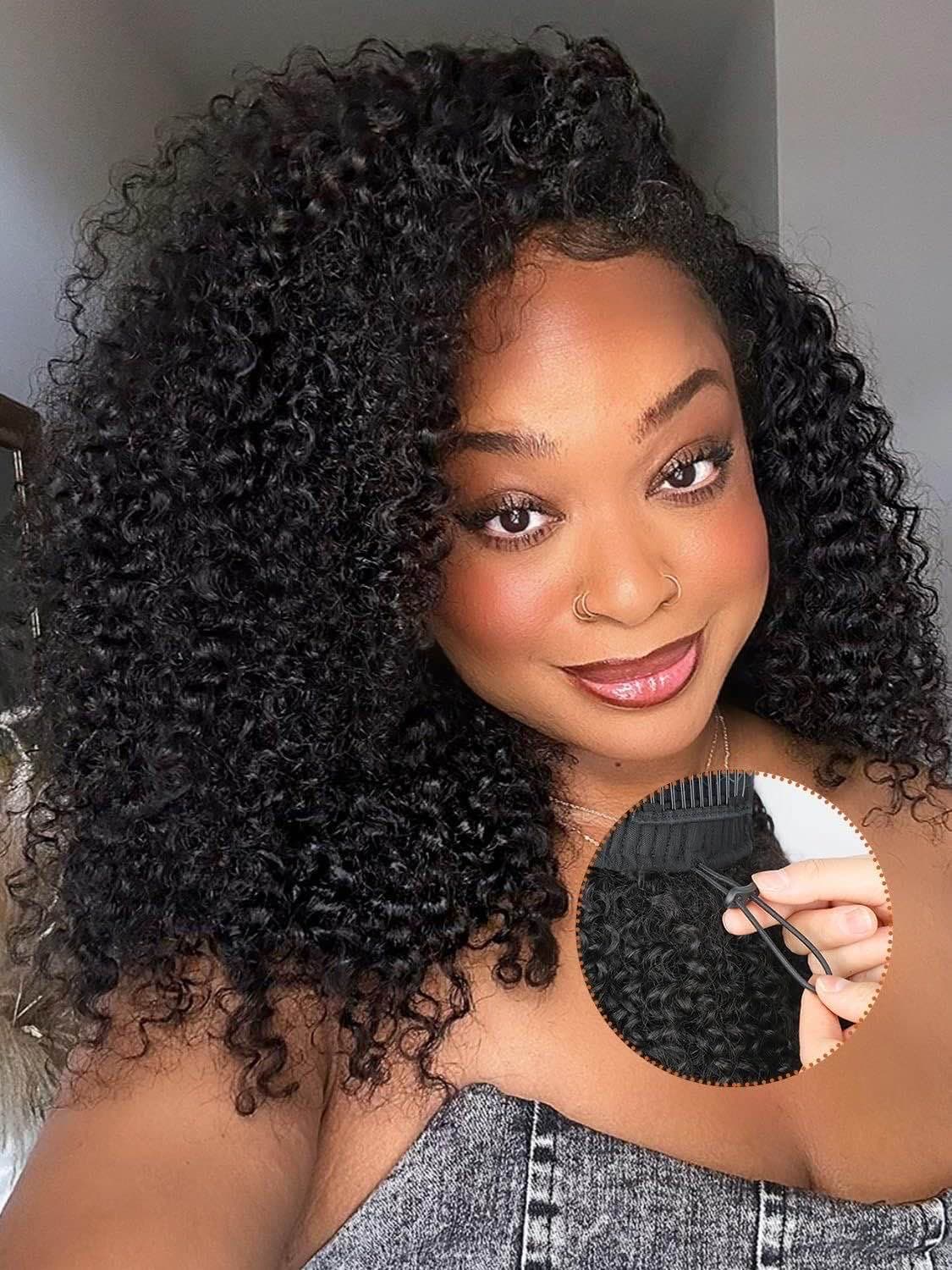 Halfwig Kinky Curly ( L20 ) 