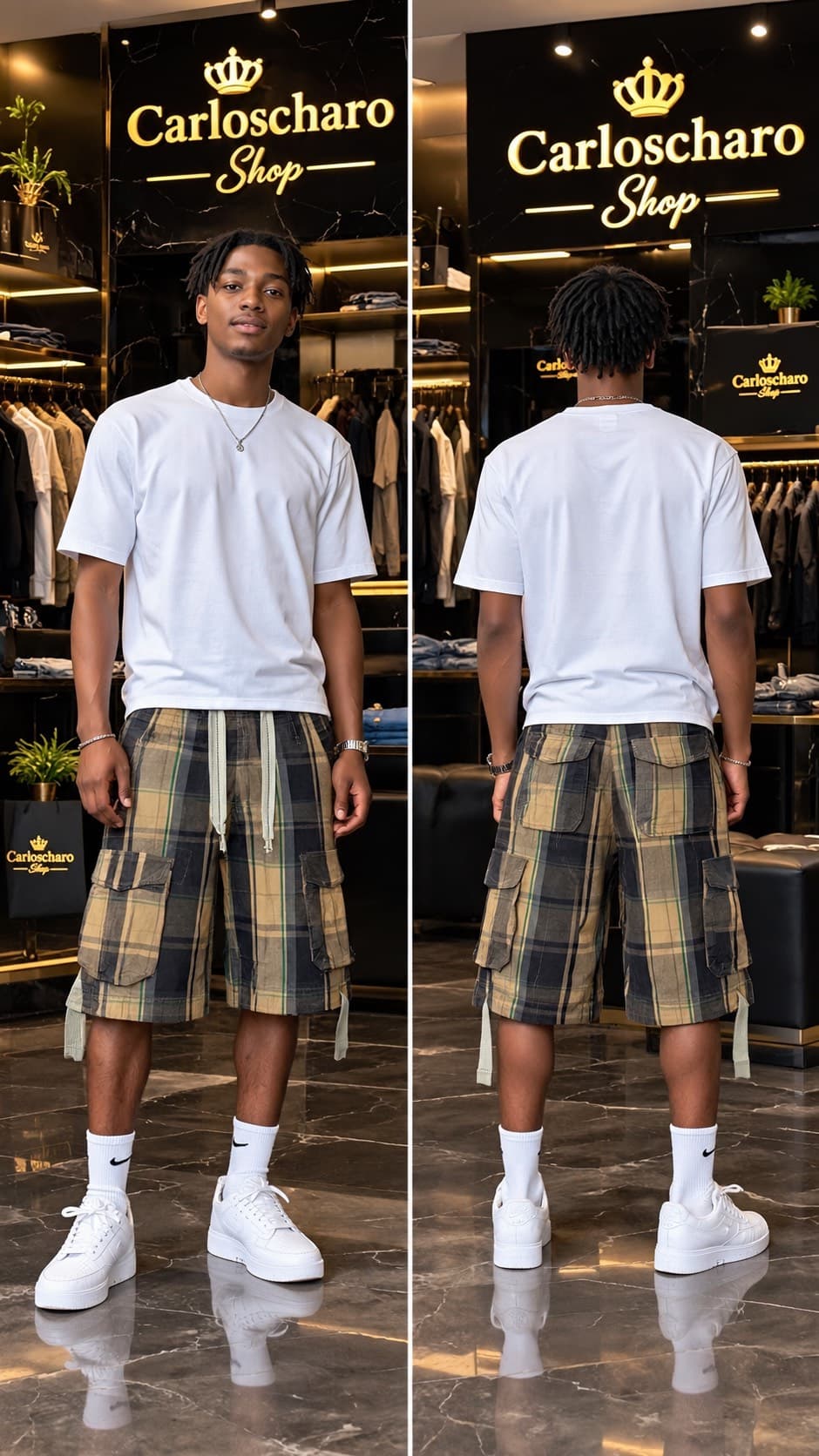 short cargo robuste