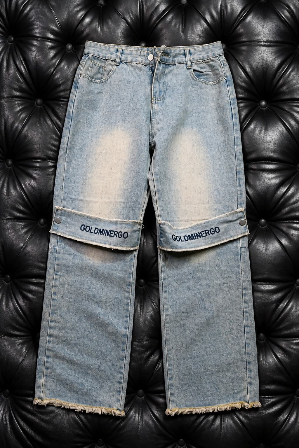 pantalon jean cargo décontracté