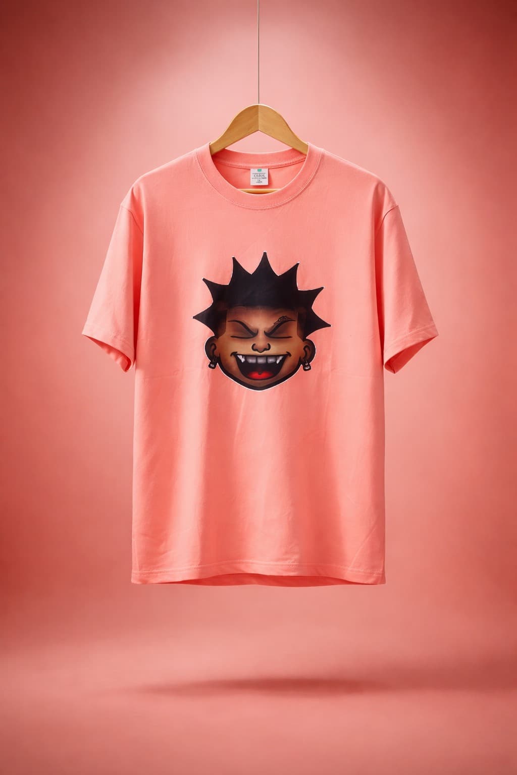 T-shirt rose streetwear