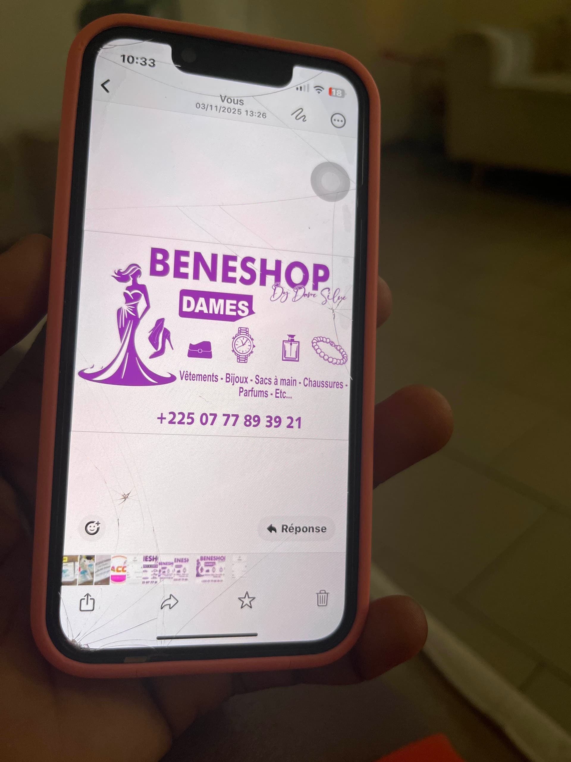 sachet bene shop