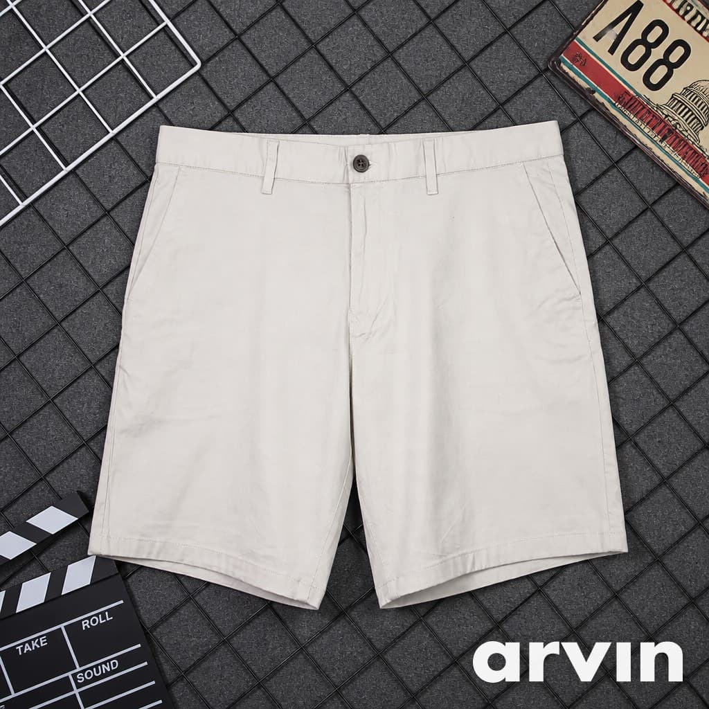 short cargo blanc