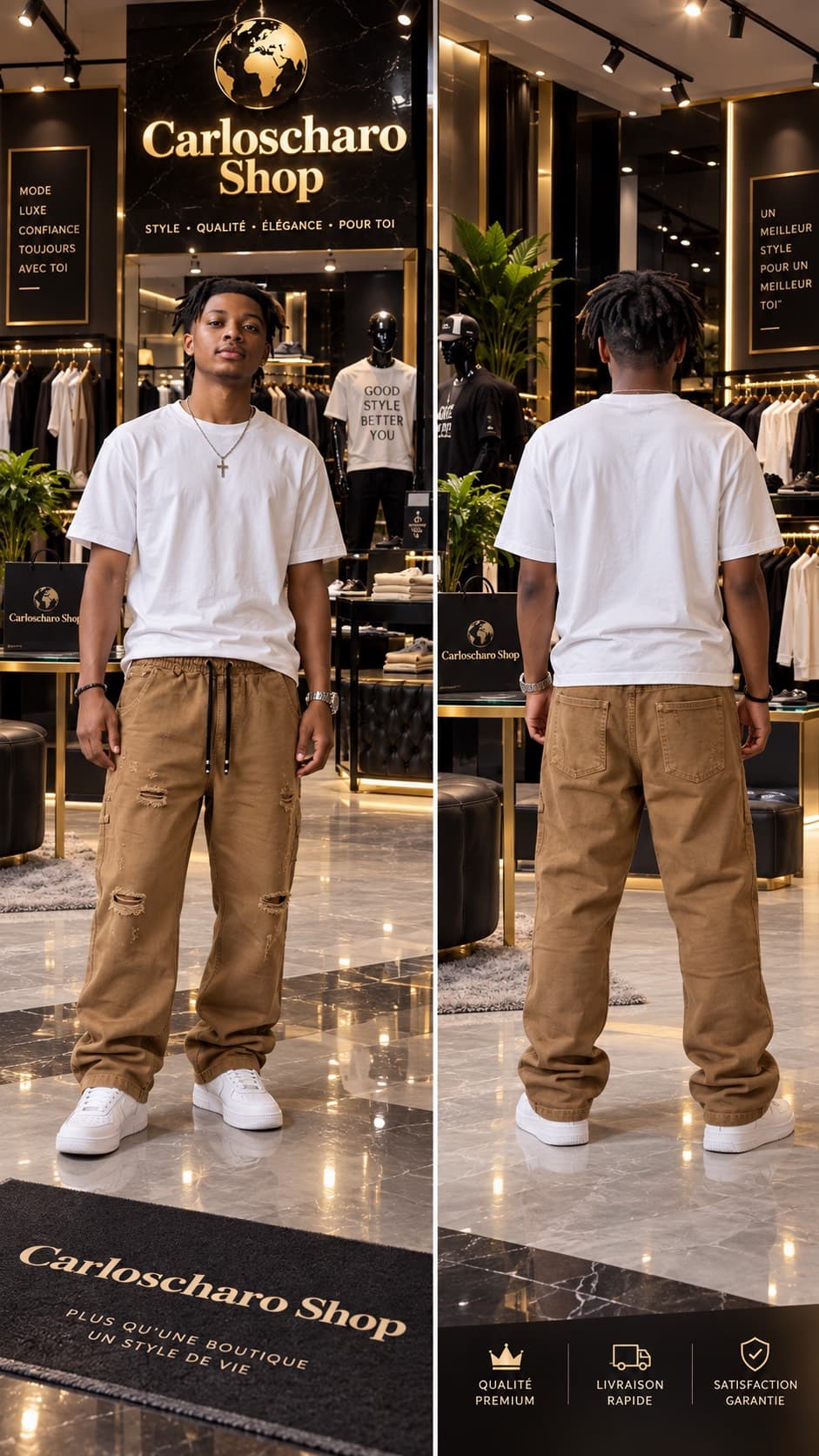 pantalon cargo