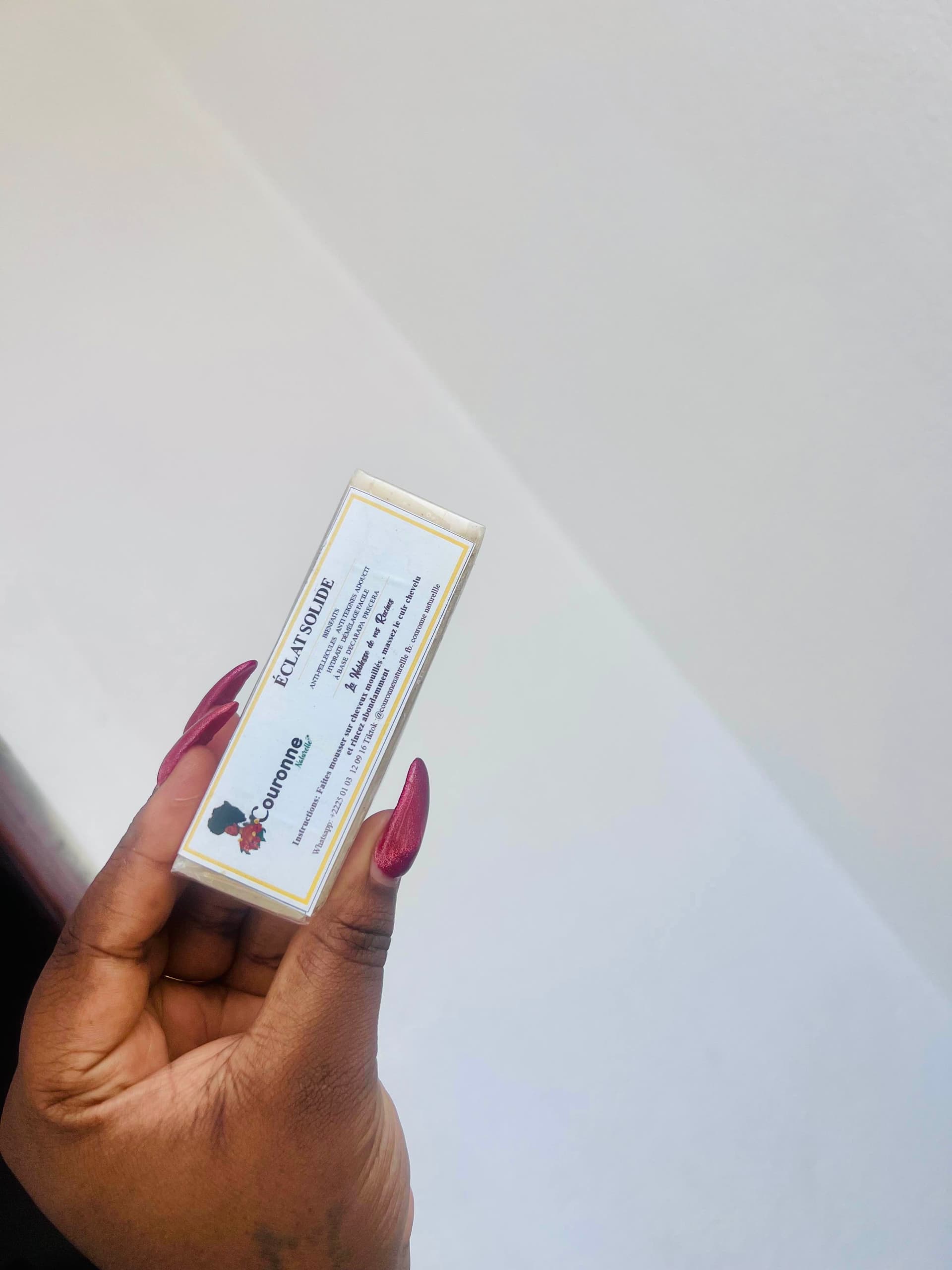 🧼 Couronne Naturelle – Shampooing Solide Naturel