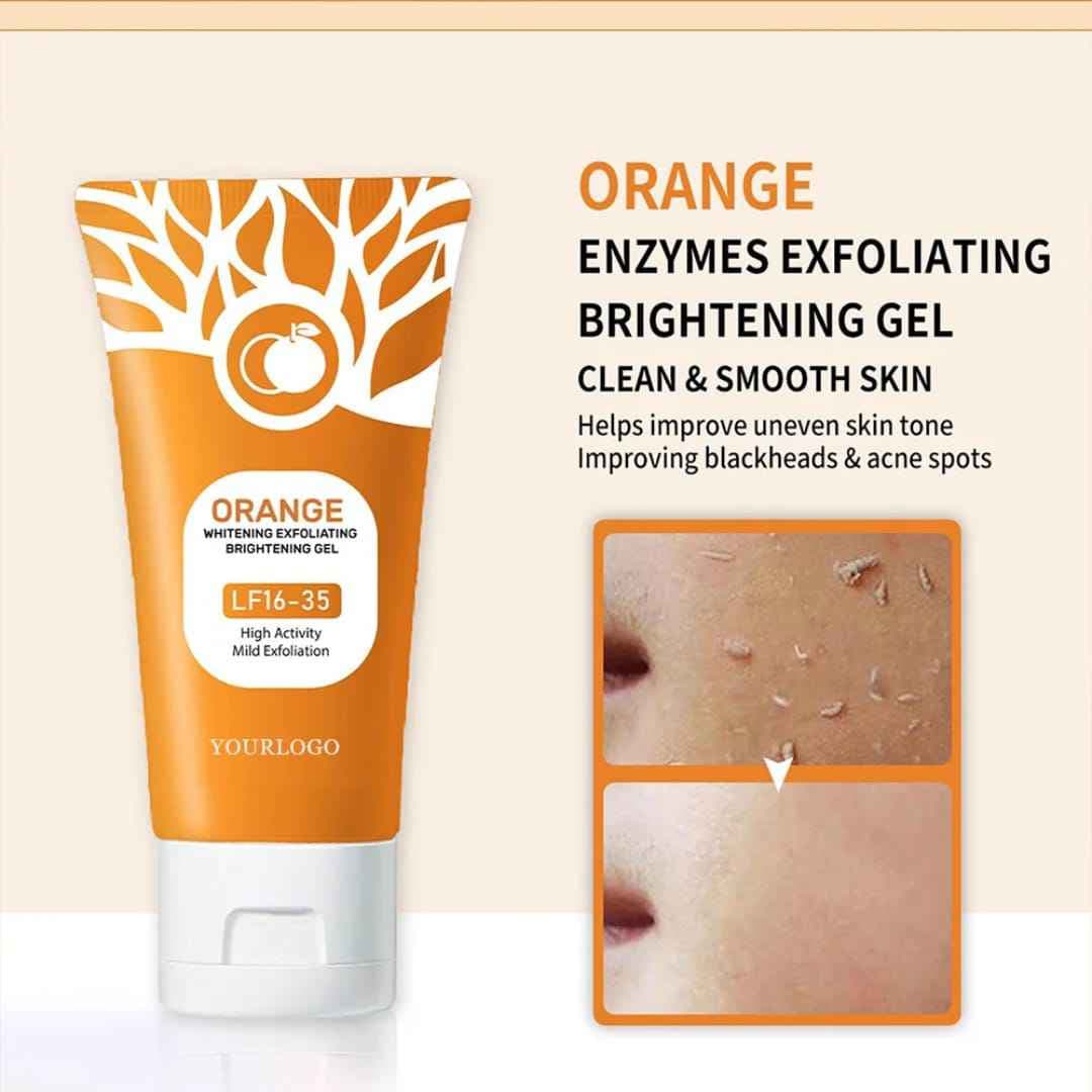 Gel Exfoliant Éclaircissant à l’Orange