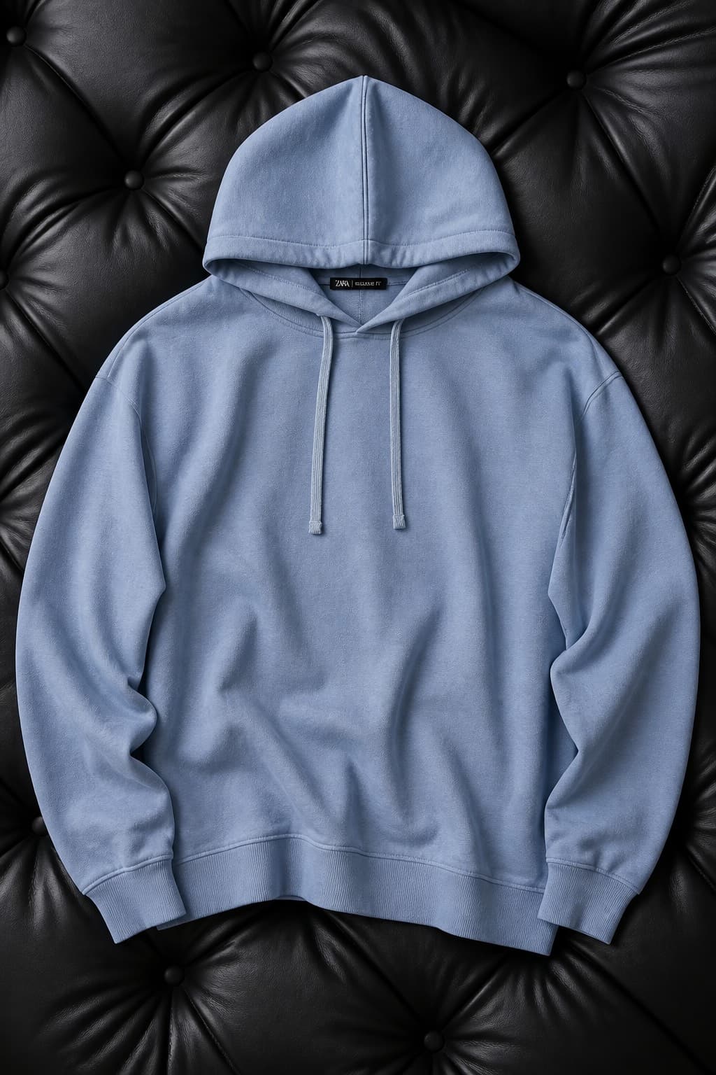 pull-over bleu