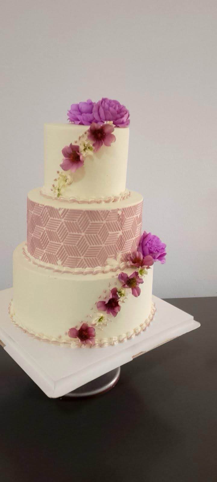 Gâteau de mariage 3 niveaux