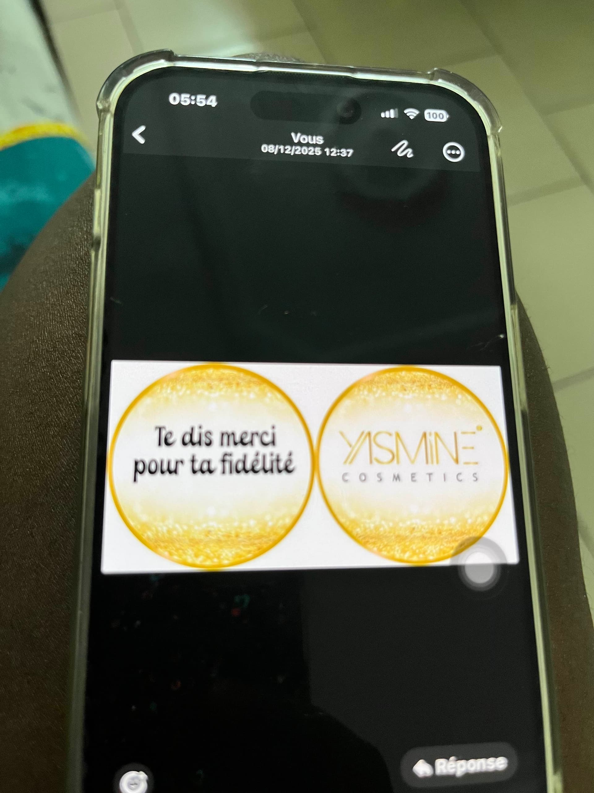 porte clé Yasmine Cosmetik