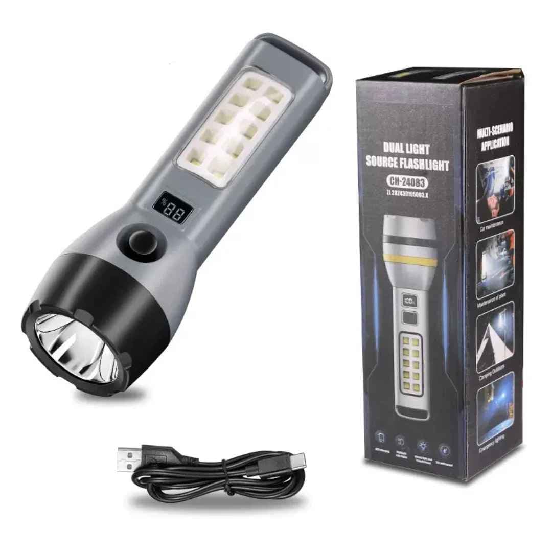 TORCHE SOLAIRE RECHARGEABLE