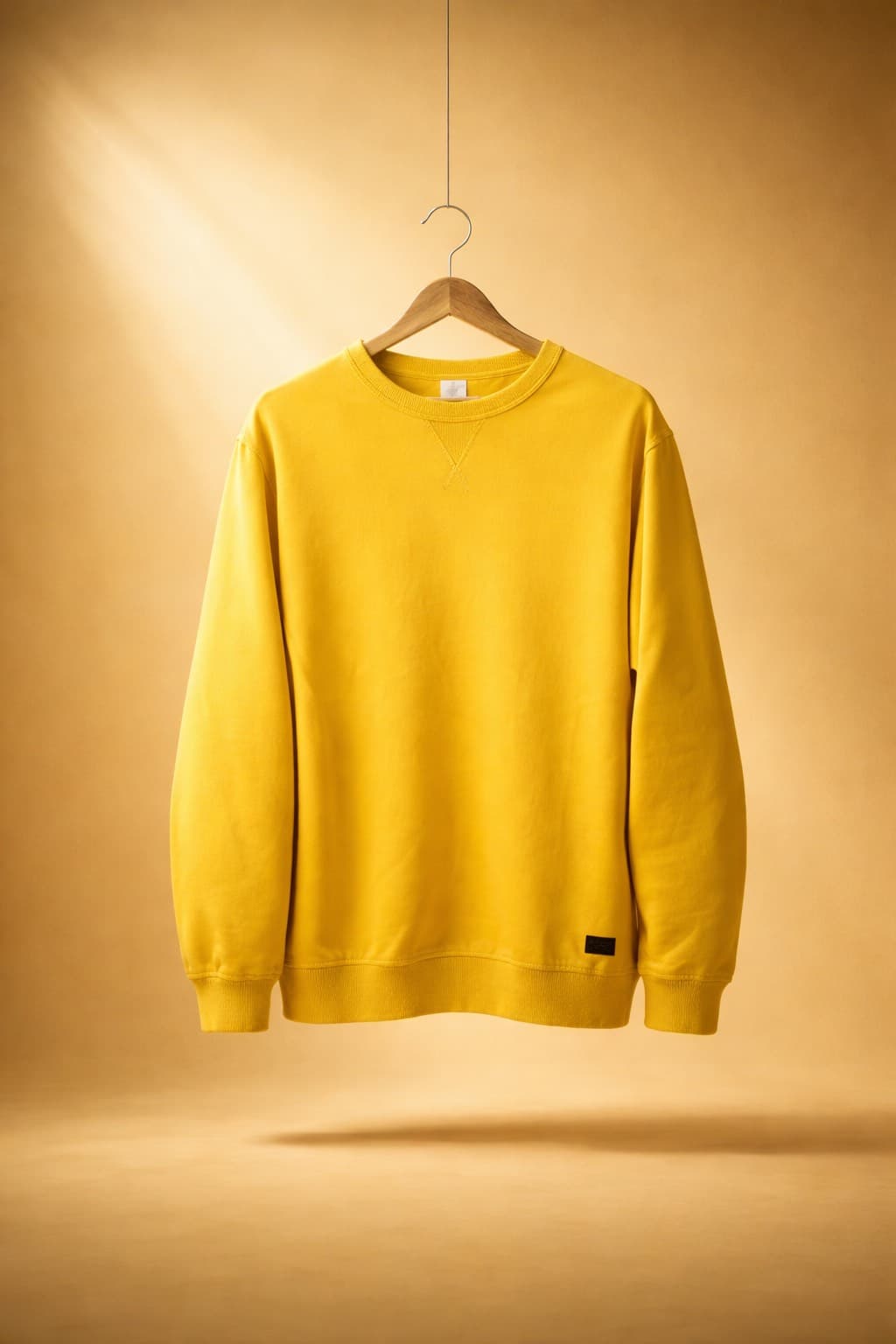 pull-over jaune