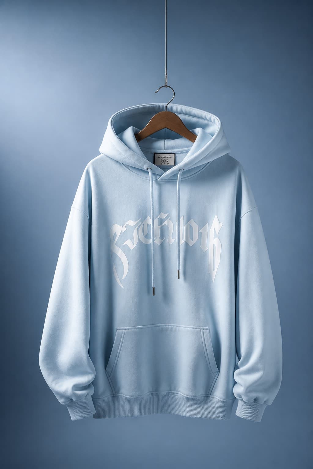 pull-over bleu