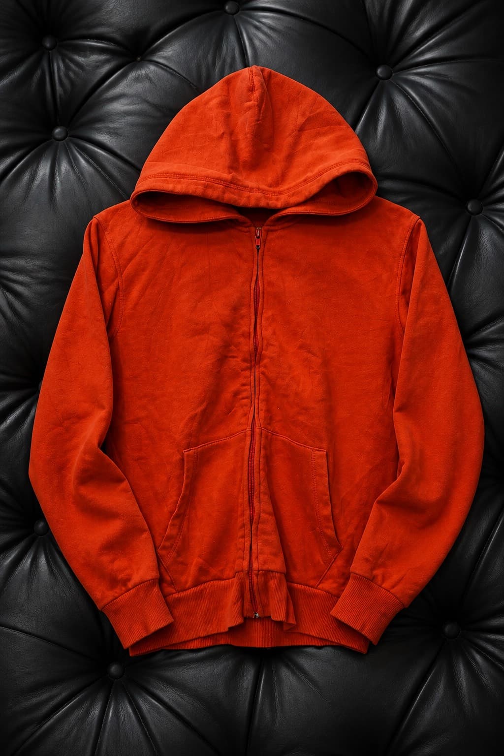 pull-over orange basique