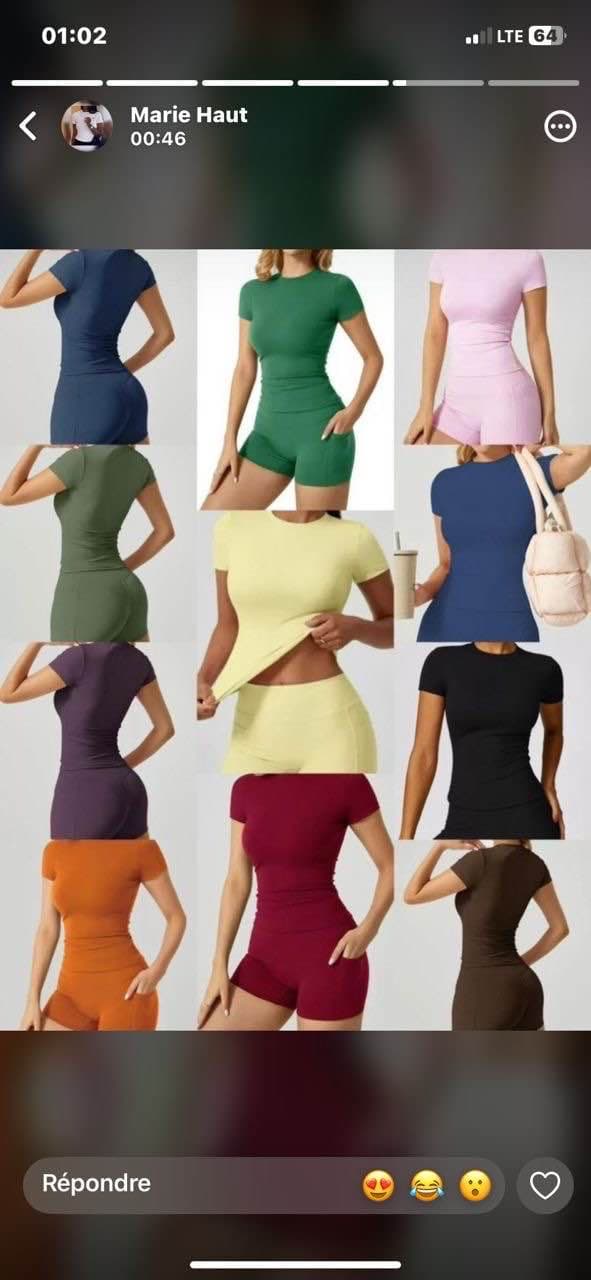 tenue de sport