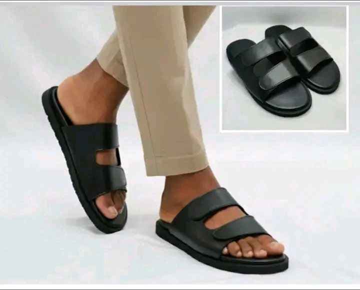 sandale en cuir