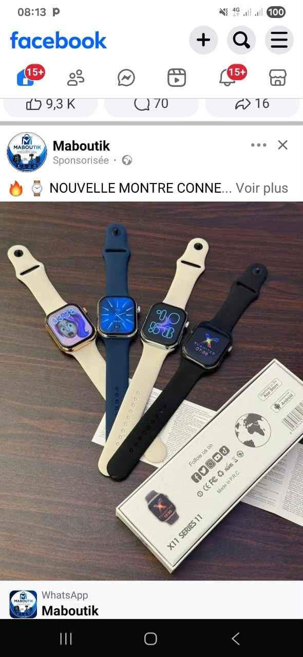 montre connectée X11