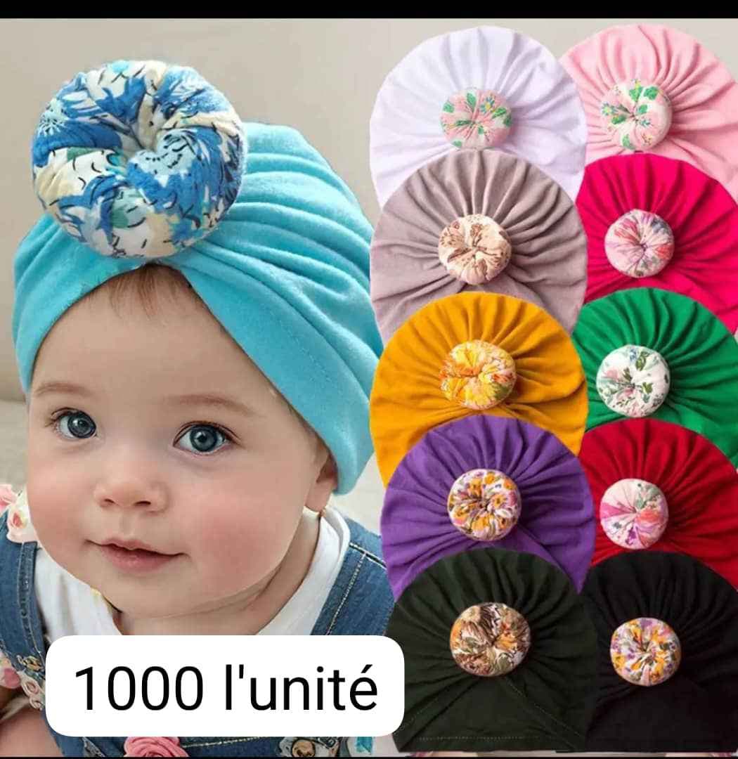 Turbans Bébé Colorés