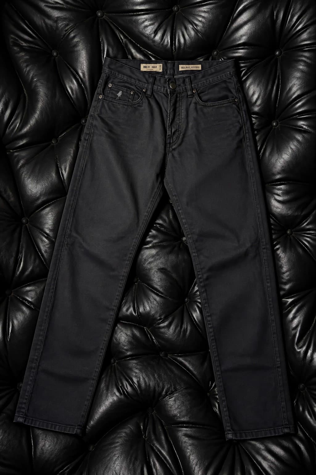 pantalon cargo noir