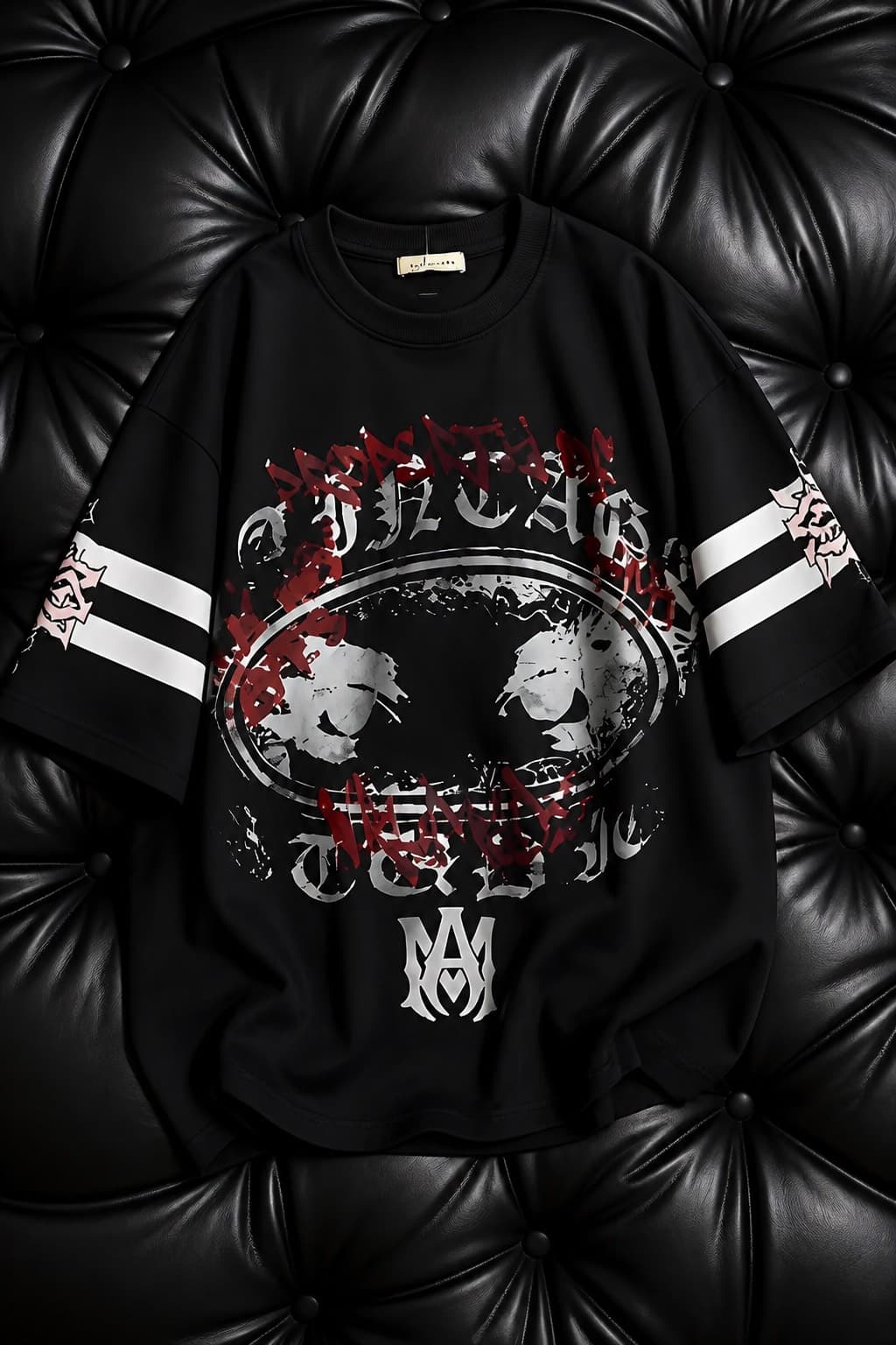 T-shirt noir streetwear